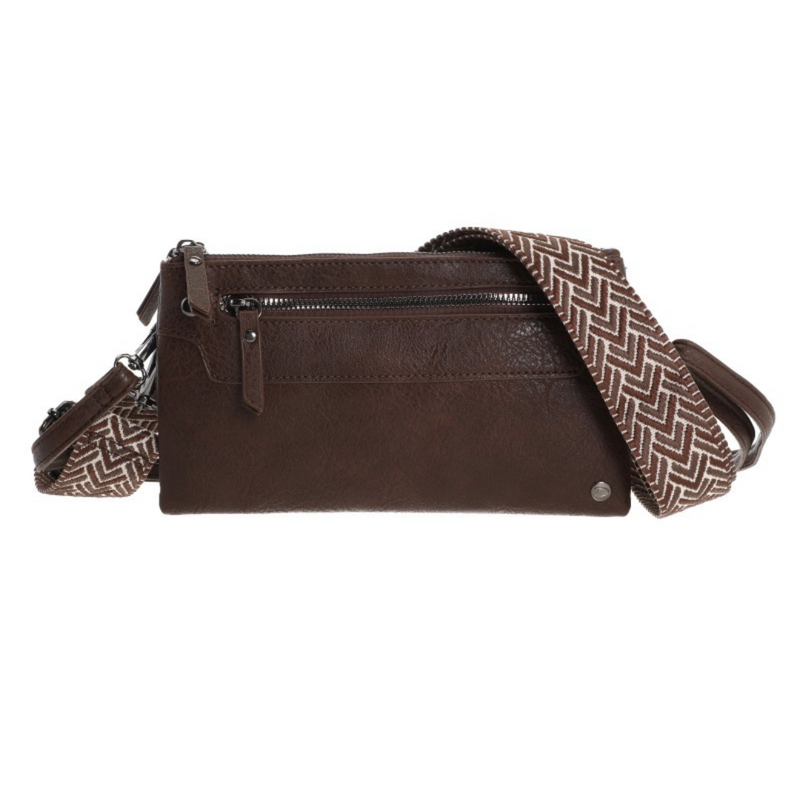 I'm dutch I'm dutch: Handtas - schoudertasje San Leo - Browny