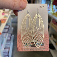 le marché sucré Le marché sucré: oorbellen hangers - zilver