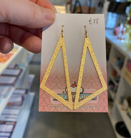 le marché sucré Le marché sucré: oorbellen hangers - goud