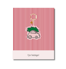 Stationery & gift Stationery & gift: Sleutelhanger & Kaart | Fijne Feestdagen