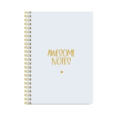 Stationery & gift Stationery & gift:  Notitieboek Blauw | Awesome Notes