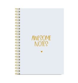 Stationery & gift Stationery & gift:  Notitieboek Blauw | Awesome Notes
