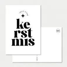 Liefz Liefz: kaart a6 - Fijne Kerstmis