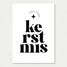 Liefz Liefz: kaart a6 - Fijne Kerstmis