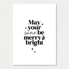 Liefz Liefz: kaart a6 - May your wine be merry