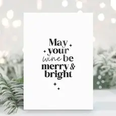 Liefz Liefz: kaart a6 - May your wine be merry