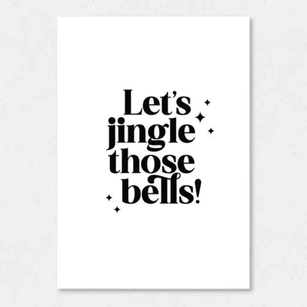 Liefz Liefz: kaart a6 - Let's jingle those bells