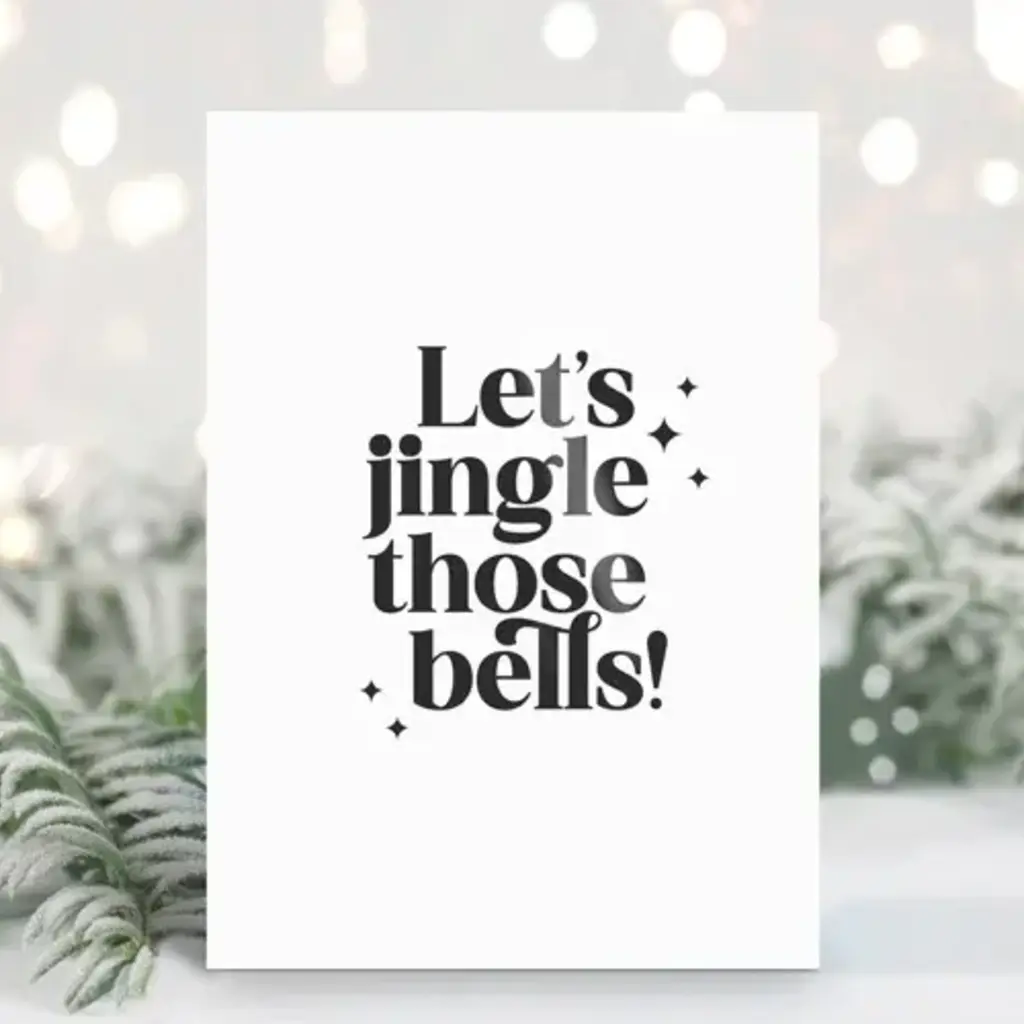 Liefz Liefz: kaart a6 - Let's jingle those bells