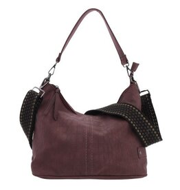 I'm dutch I'm dutch: handtas - schoudertas Palma - burgundy