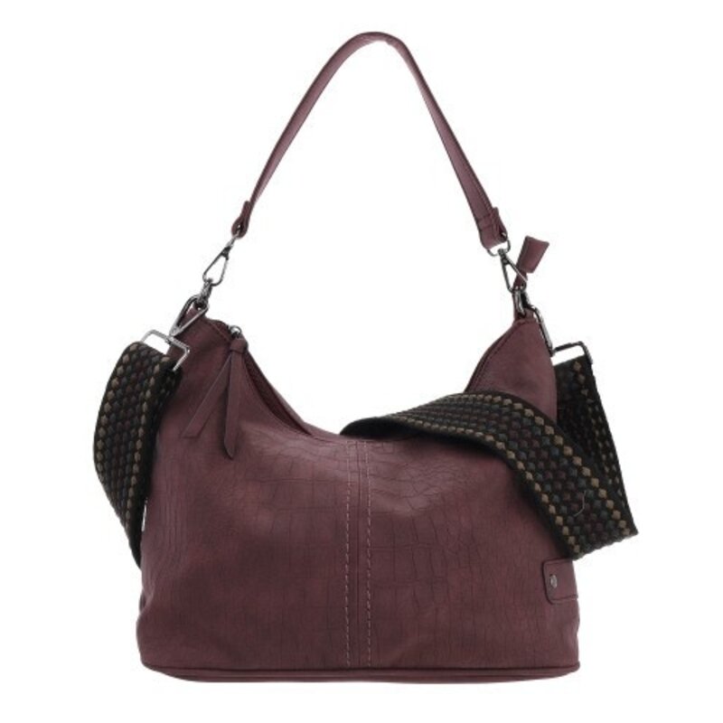 I'm dutch I'm dutch: handtas - schoudertas Palma - burgundy