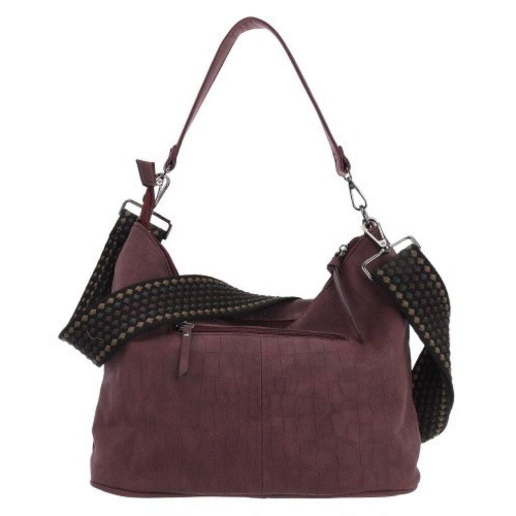 I'm dutch I'm dutch: handtas - schoudertas Palma - burgundy