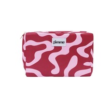 Yehwang Yehwang: toilettas - burgundy en lichtroze (1)