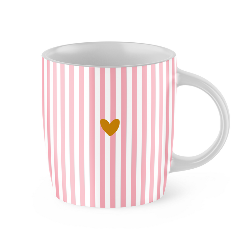 Stationery & gift Stationery & gift: Mok | Pink Stripes