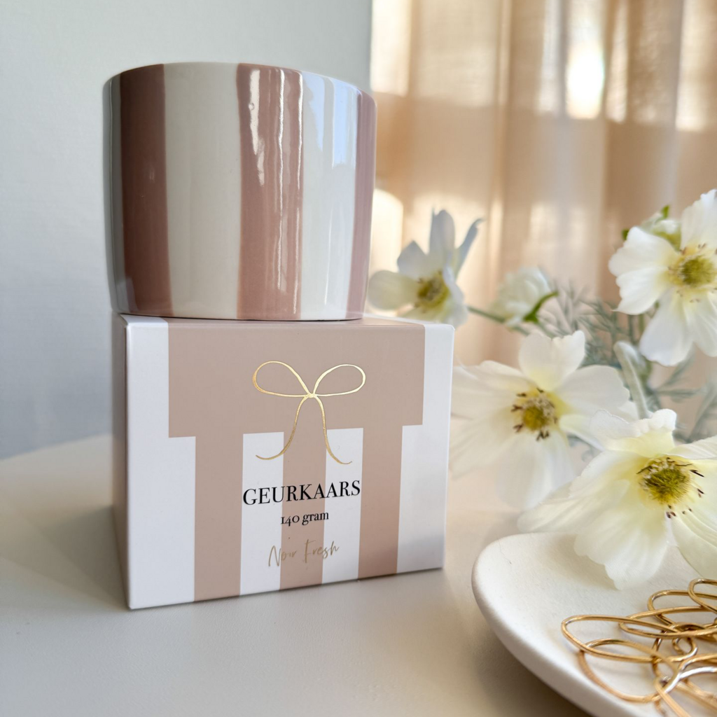 Stationery & gift Stationery & gift: Geurkaars | Keramiek Beige