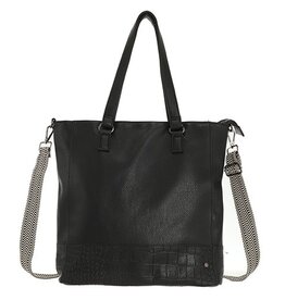 I'm dutch I'm dutch: handtas - schoudertas shopper Clever - Black