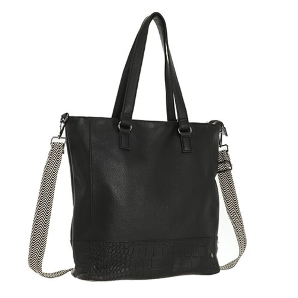 I'm dutch I'm dutch: handtas - schoudertas shopper Clever - Black
