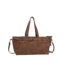 I'm dutch I'm dutch: handtas - shopper Windsor - camel