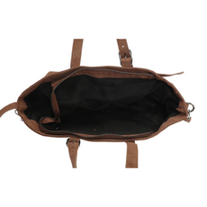 I'm dutch I'm dutch: handtas - shopper Windsor - camel