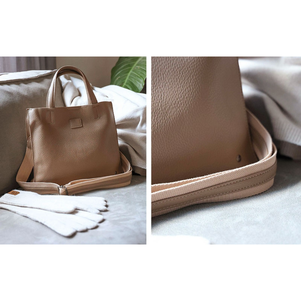 I'm dutch I'm dutch: handtas - Paris - taupe