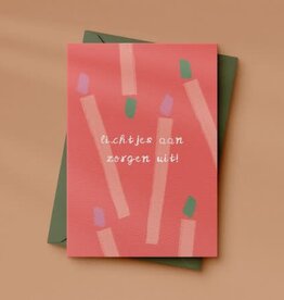 Letters and Lines Letters & lines: kaart a6 - lichtjes aan zorgen uit