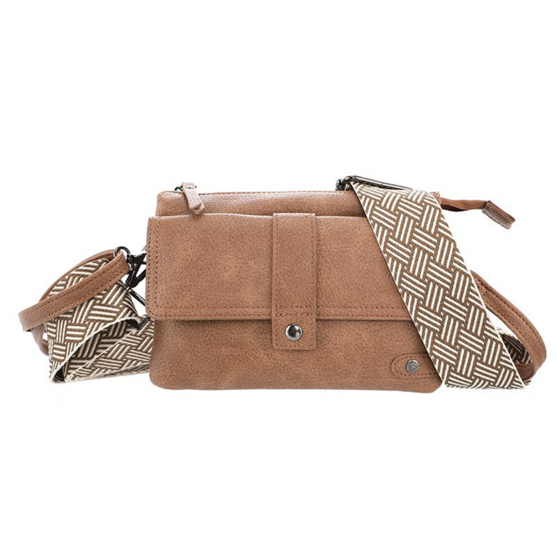I'm dutch I'm dutch: Handtas - crossbody bag Naarden - camel