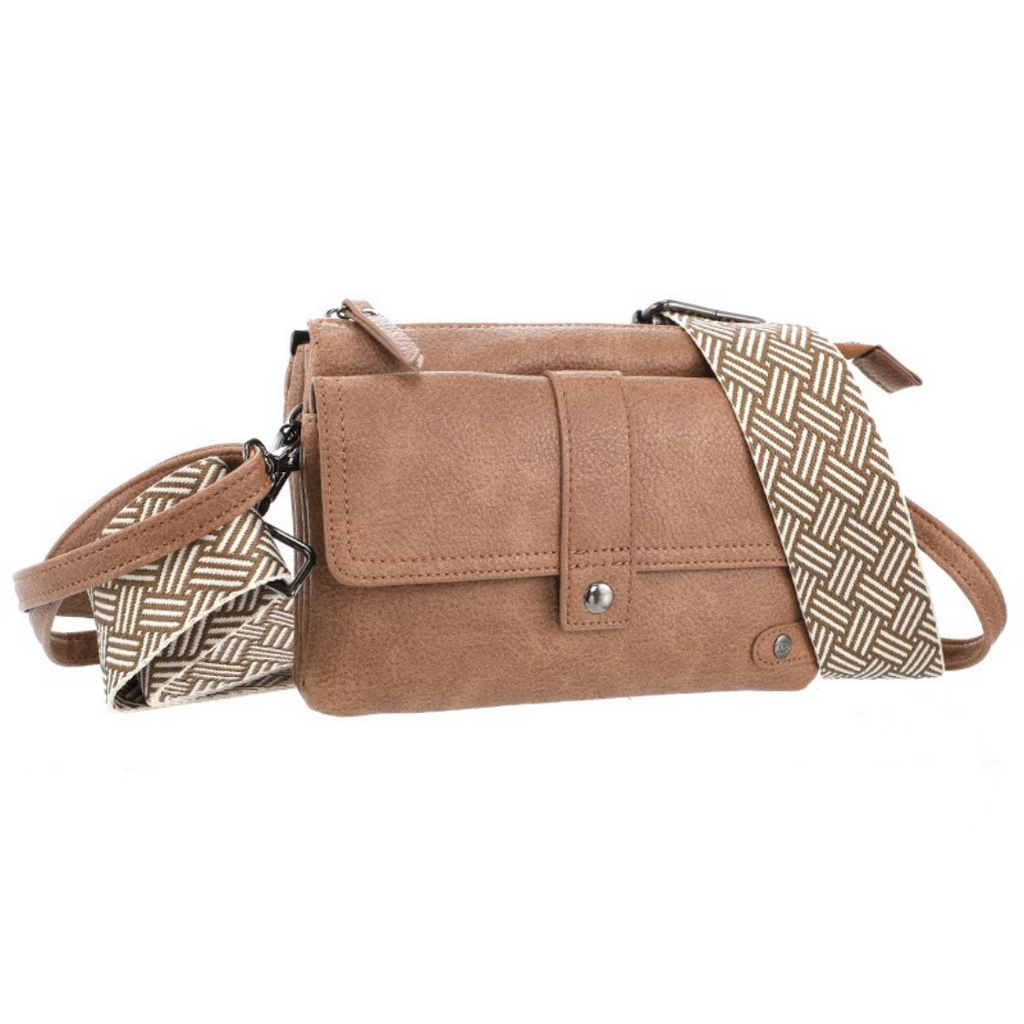 I'm dutch I'm dutch: Handtas - crossbody bag Naarden - camel
