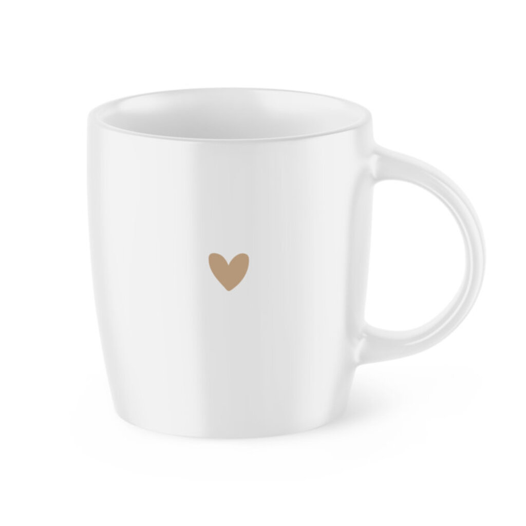 Stationery & gift Stationery & gift: Mok | "hartje" in goud