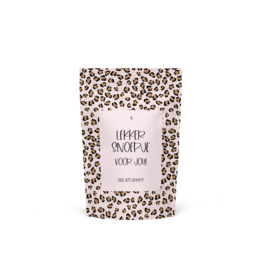 Stationery & gift Stationery & gift: Mini Snoepzak Leopard | Lekker snoepje voor jou