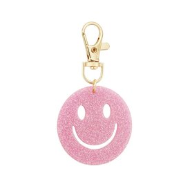 Yehwang Yehwang: sleutelhanger smiley - roze