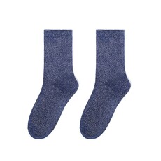 Yehwang Yehwang: set van 3 paar glitter sokken - zwart