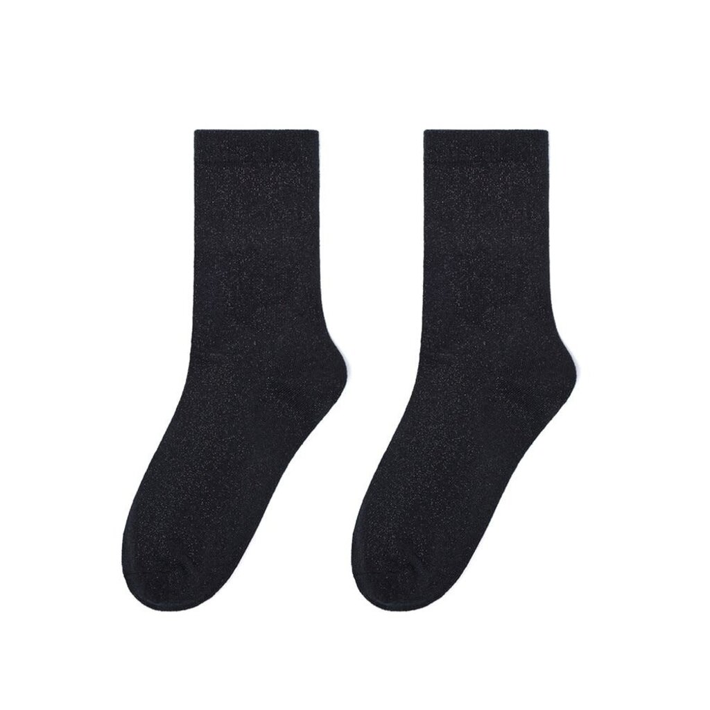 Yehwang Yehwang: set van 3 paar glitter sokken - zwart