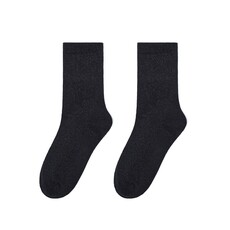 Yehwang Yehwang: set van 3 paar glitter sokken - zwart