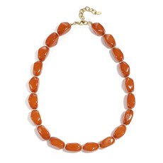 Yehwang Yehwang: kralen ketting - roest