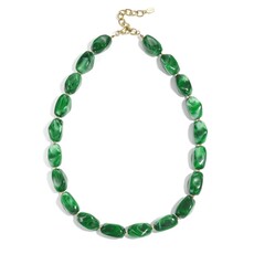 Yehwang Yehwang: kralen ketting - groen