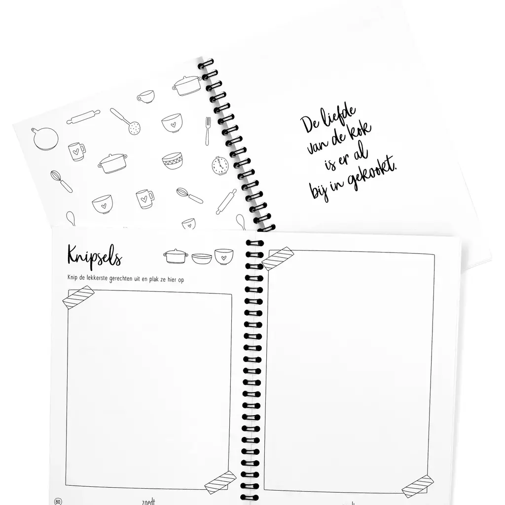 Zoedt Zoedt:  Recepten invulboek