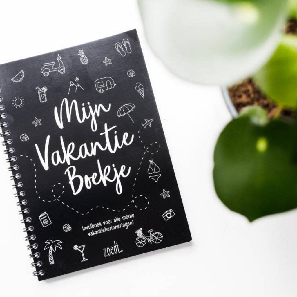 Zoedt Zoedt: Mijn vakantie invulboek