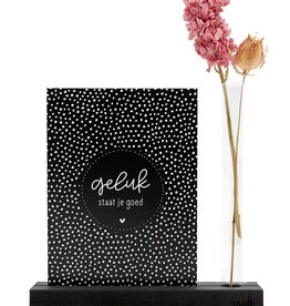 Zoedt Zoedt: kaarthouder met vaasje