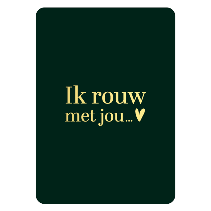 Kassaplan KP: kaartje a6 - Ik rouw met jou