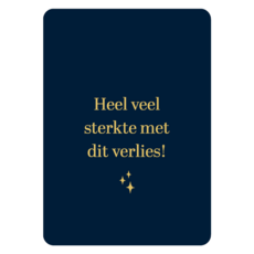 Kassaplan KP: kaartje a6 - heel veel sterkte met dit verlies