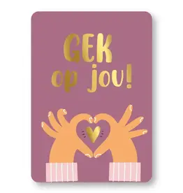 Kassaplan KP: kaartje a6 - Gek op jou