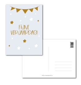 Stationery & gift Stationery & gift: kaartje a6 - Fijne verjaardag