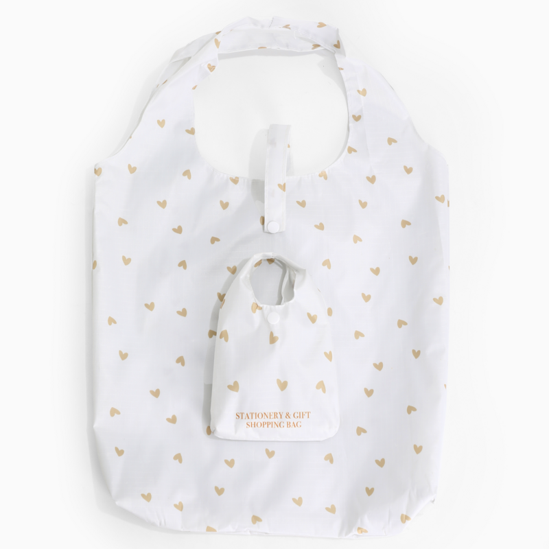 Stationery & gift Stationery & gift: Shopping bag - hartjes