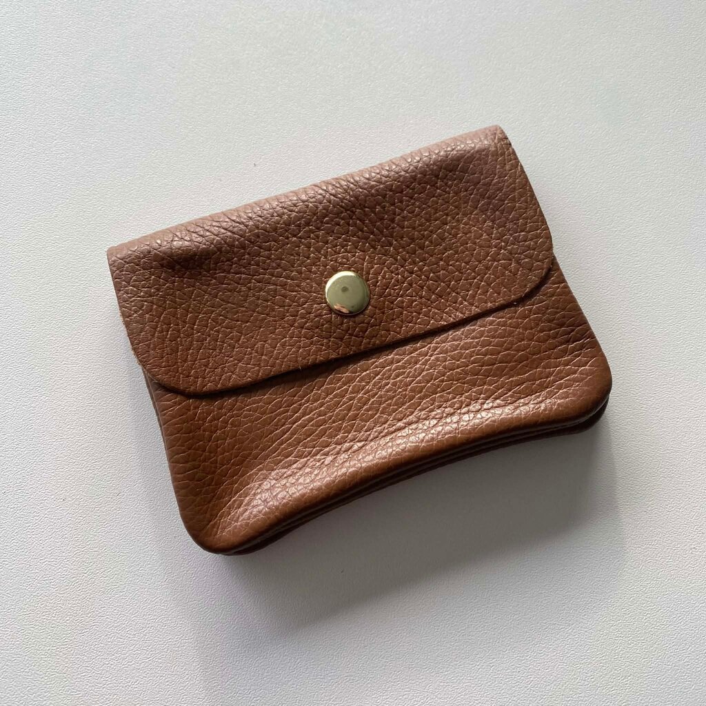 Wauw Wauw: Blush portemonnee klein - cognac