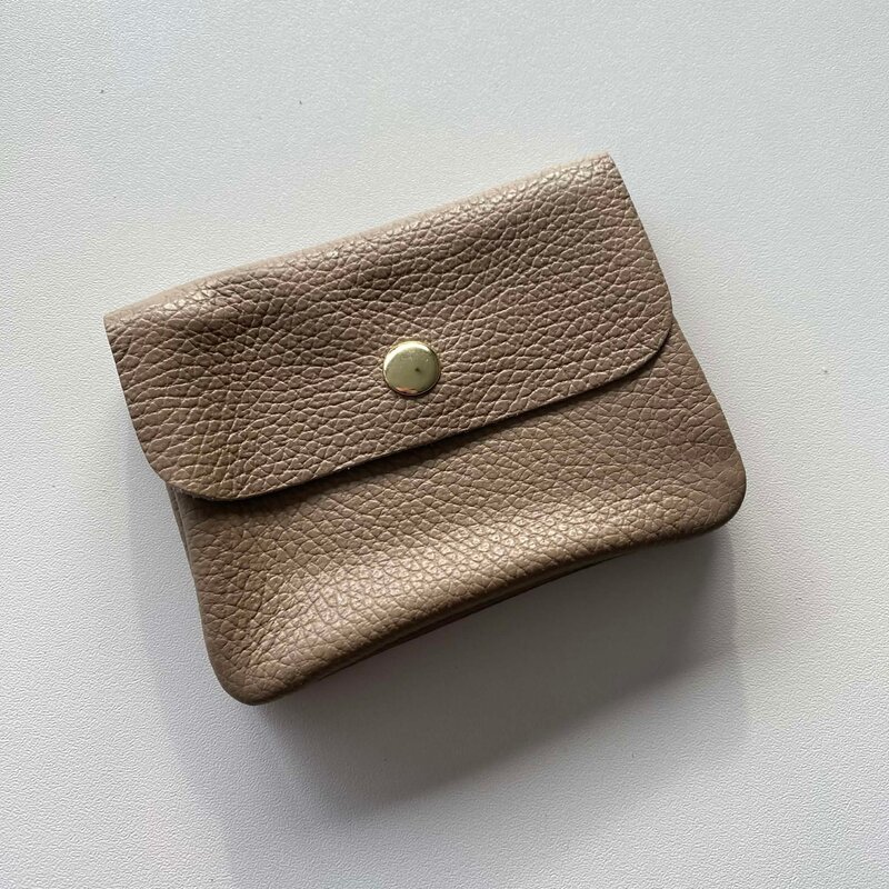 Wauw Wauw: Blush portemonnee klein - licht taupe