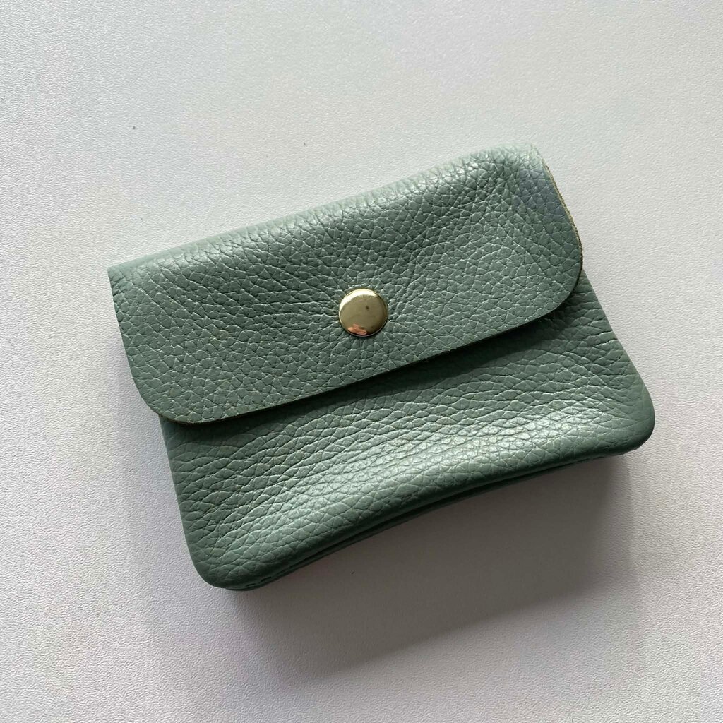 Wauw Wauw: Blush portemonnee klein - zee groen