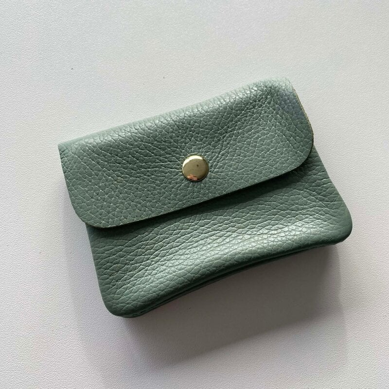 Wauw Wauw: Blush portemonnee klein - zee groen