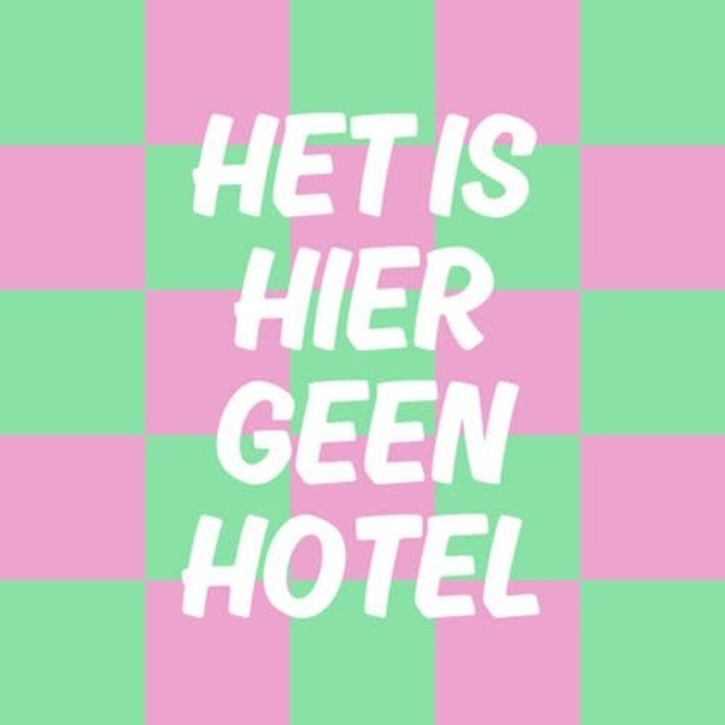 Lourens exclusive LE: tegeltje forex - het is hier geen hotel