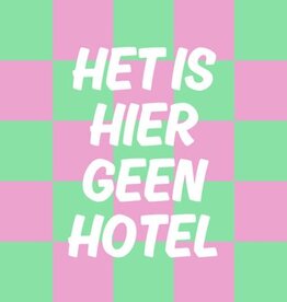 Lourens exclusive LE: tegeltje forex - het is hier geen hotel