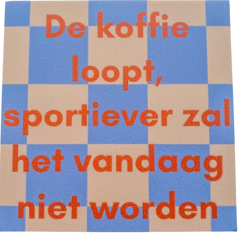 Lourens exclusive LE: tegeltje forex - de koffie loopt, sportiever zal het vandaag niet worden