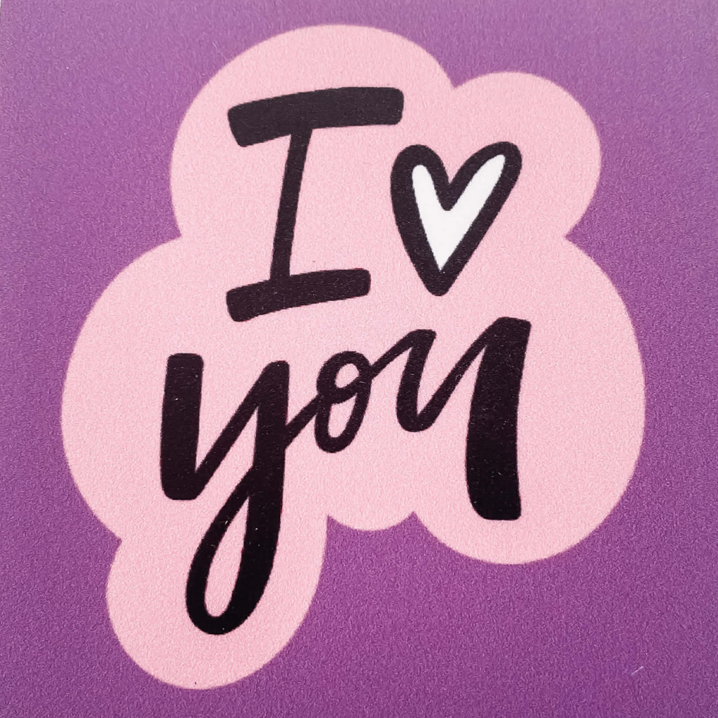 Lourens exclusive LE: tegeltje forex - I love you